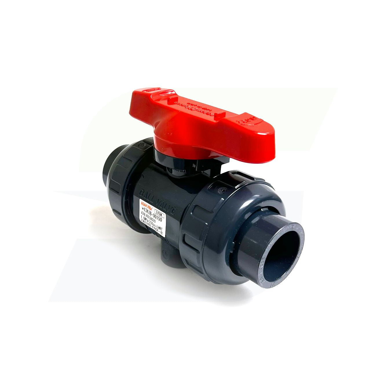 161070007 - 3/4" Omni In-line Compact Ball Valve - PVC, Socket, EPDM Seal