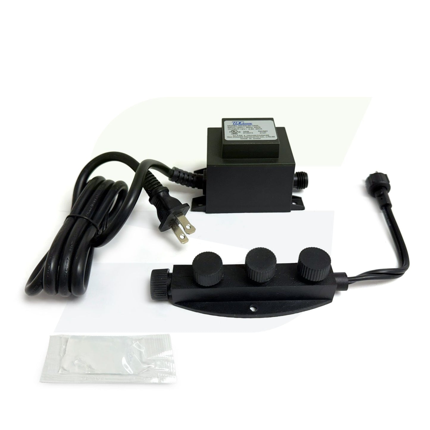 WW30X4 - 30 Watt Transformer & 4-Outlet Block Splitter