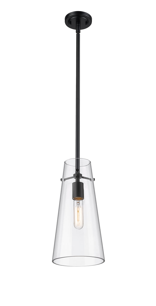 7508P-ROD-MB - Kira 1 Light 6" Pendant - Matte Black