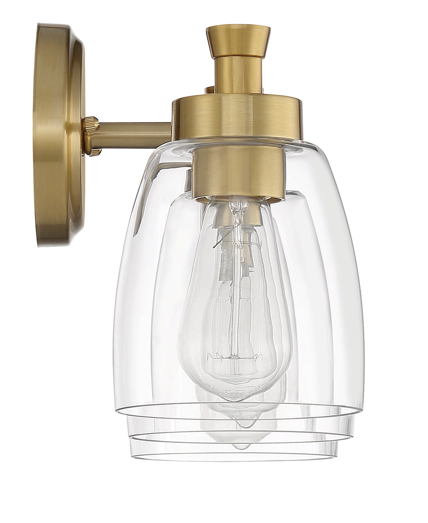 12724SB3 - Henning 3 Light 24" Wide Vanity Light - Satin Brass