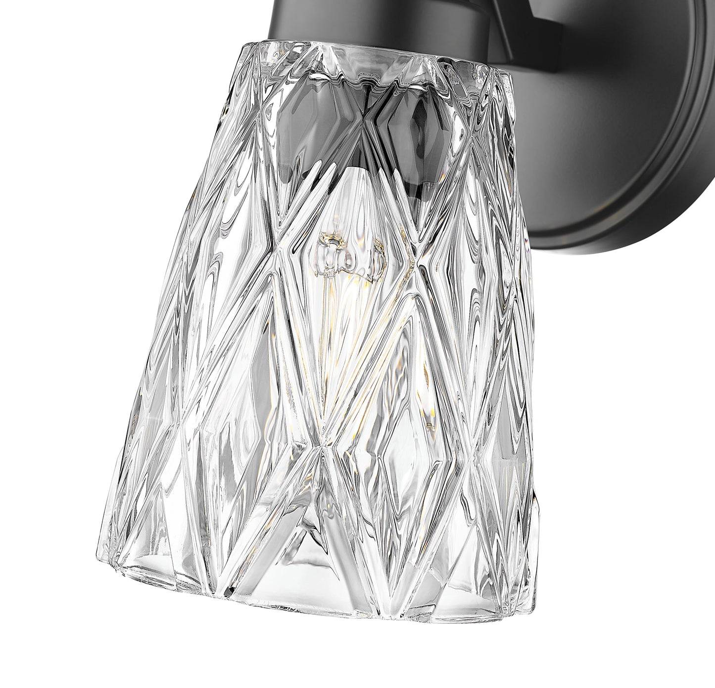 1960-1S-MB - Andree 1 Light Wall 9" Sconce - Matte Black