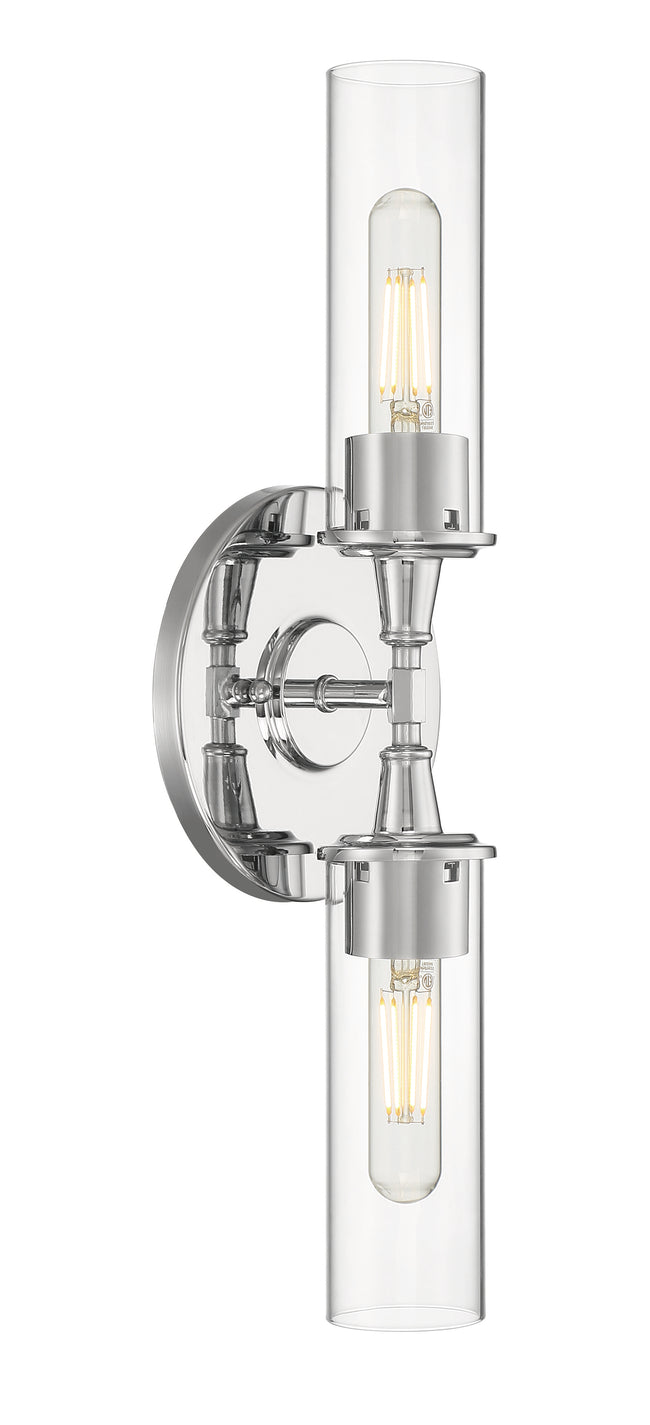 38002-CH - Modina 2 Light 20" Wide LED Vanity Light - Chrome