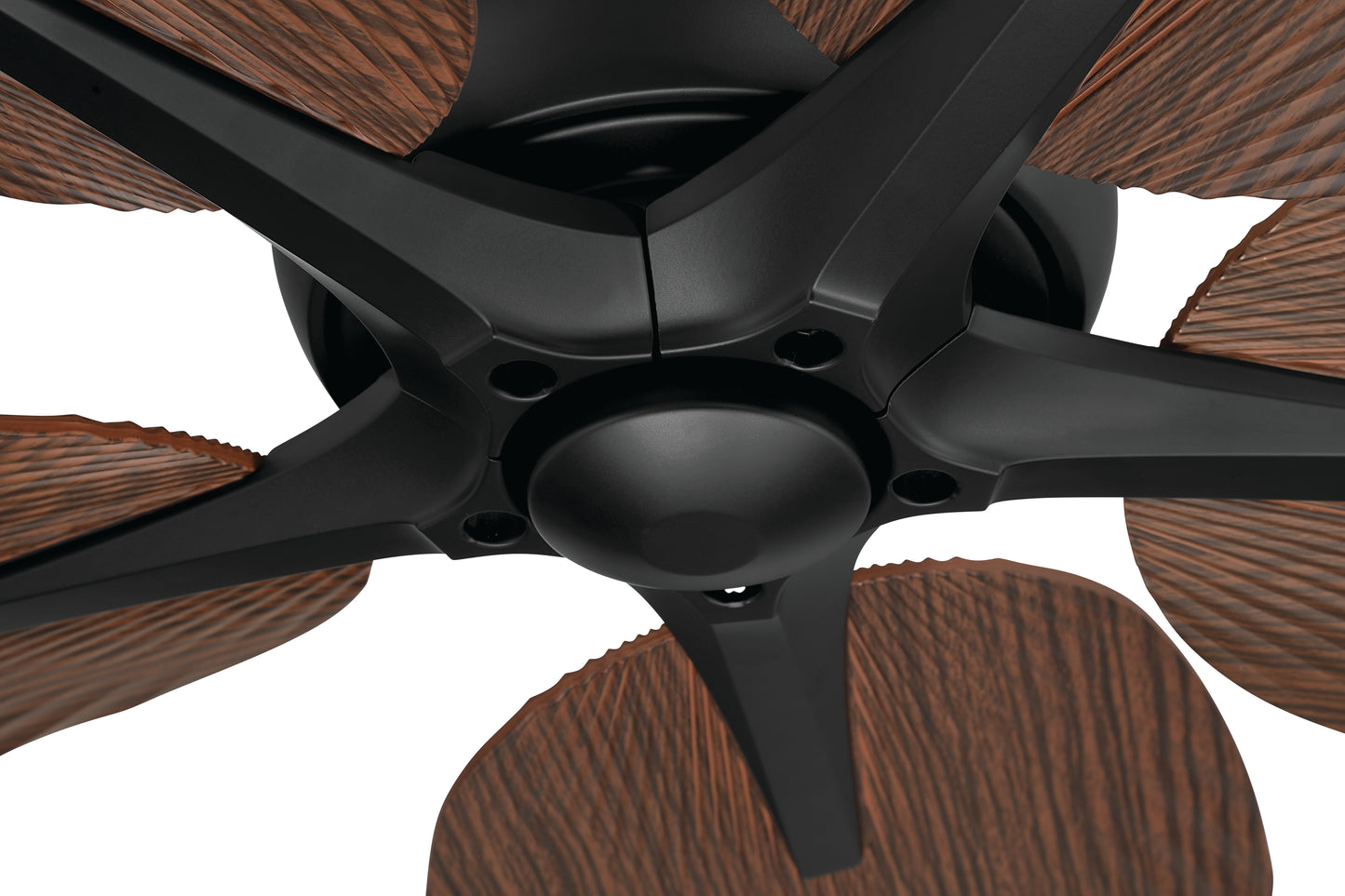 GTY52FB5 - Getaway 52" 5-blade Outdoor Wet Rated Celing Fan 52" 5 Blade Indoor Outdoor Ceiling Fan - Flat Black