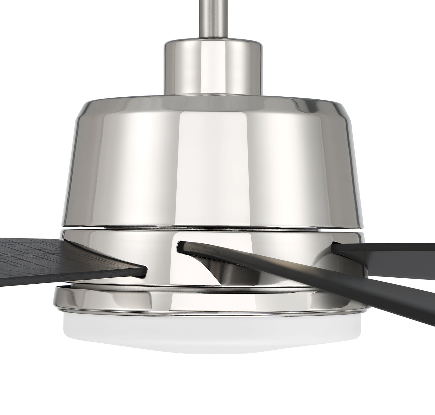 HGN54PLN6 - Hogan 54" 6 Blade Ceiling Fan with Light Kit - Polished Nickel