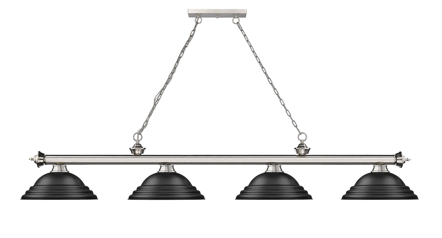 2306-4BN-SMB - Cordon 4 Light 82" Billiard - Brushed Nickel