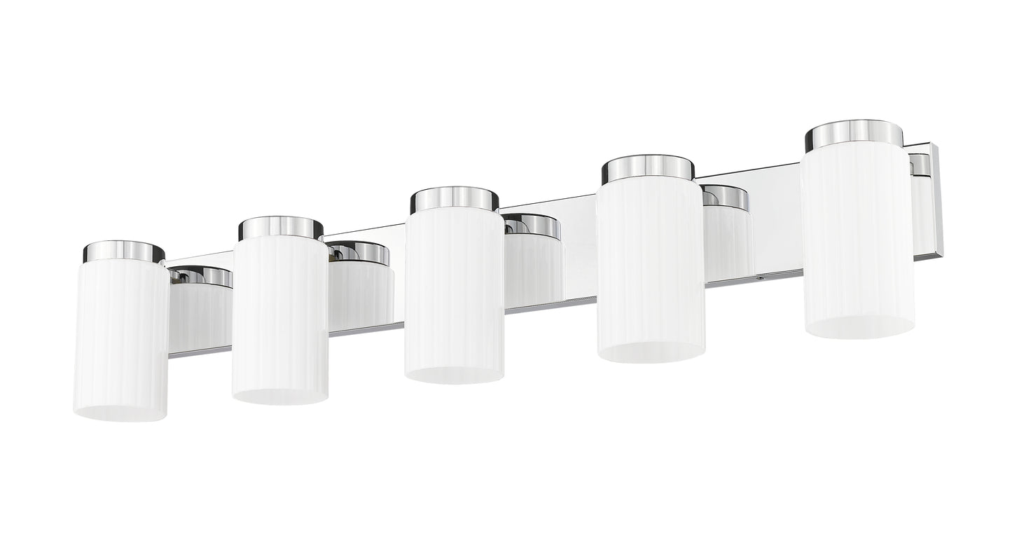 746-5V-CH - Burk 5 Light 38" Vanity - Chrome