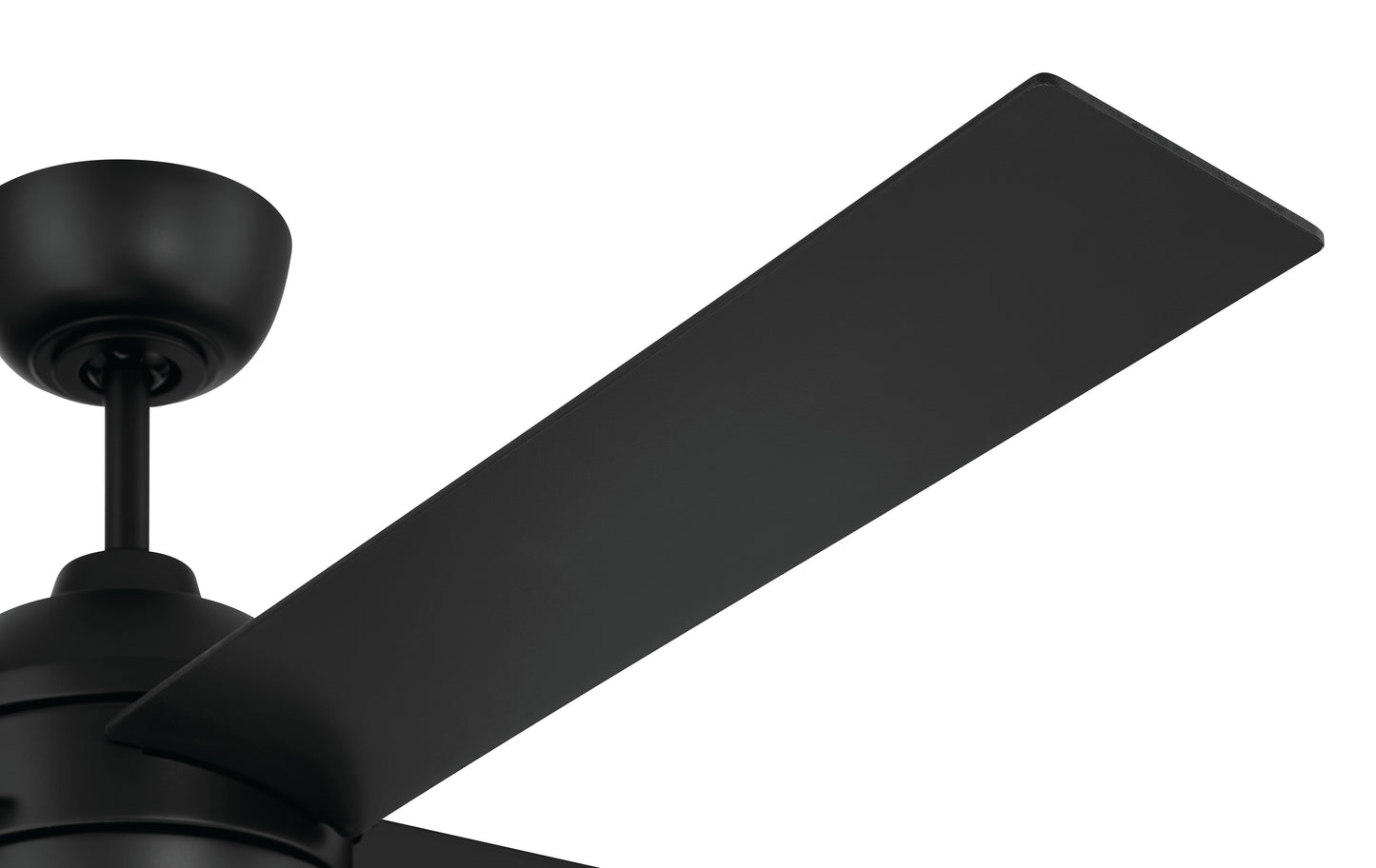 KLS52FB4 - Kelsey 52" 4-blade Indoor Ceiling Fan 52" 4 Blade Ceiling Fan with Light Kit - Flat Black