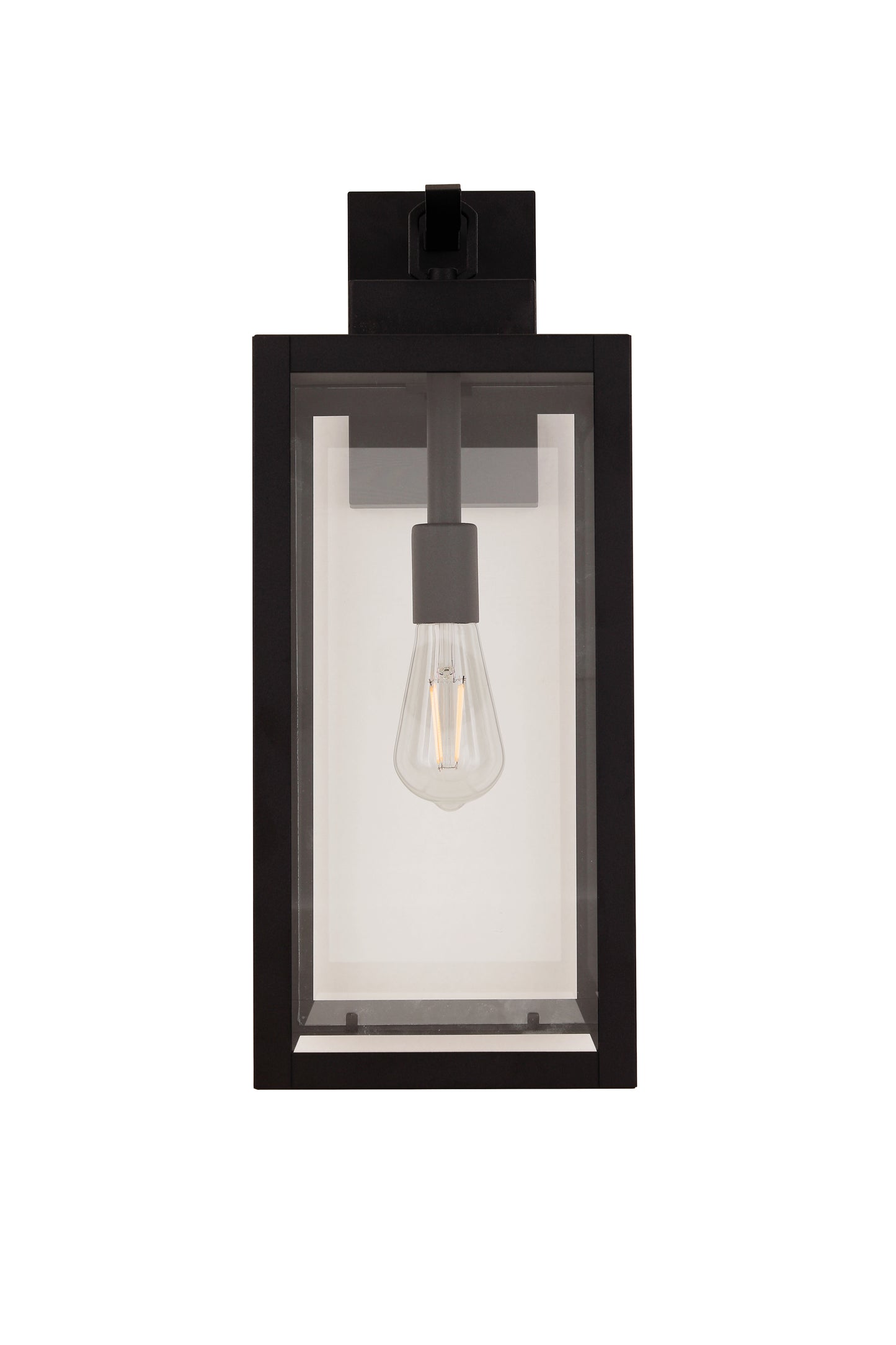 ZA6824-TB - Marin 1 Light 21" High Outdoor Wall Lantern - Textured Black