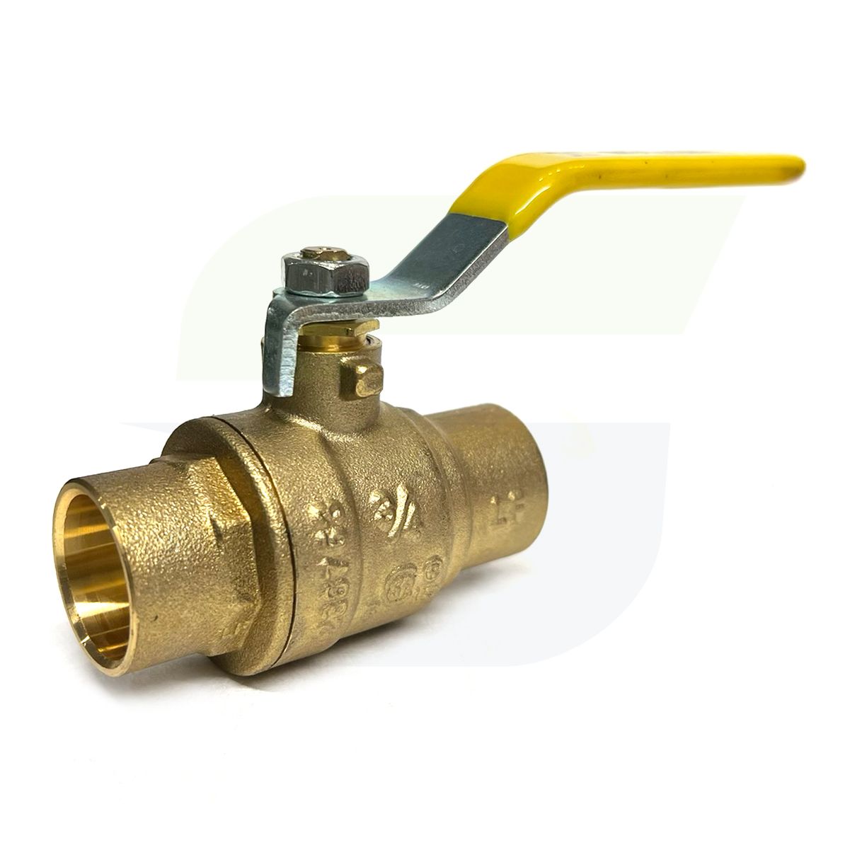 51703W - 3/4" Lead Free Full Port Forged Brass Ball Valve - Sweat x Sweat