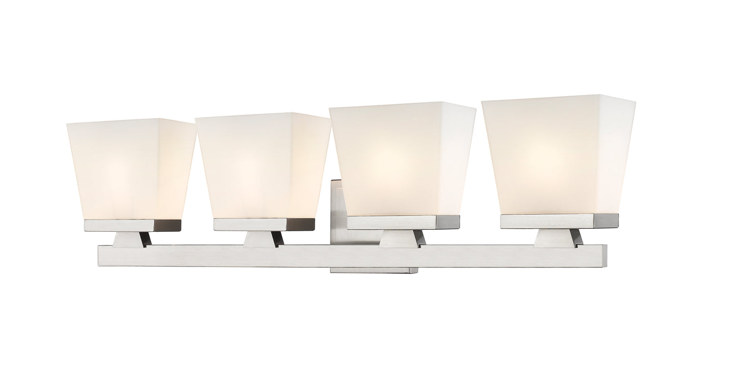 1937-4V-BN - Astor 4 Light 29" Vanity - Brushed Nickel