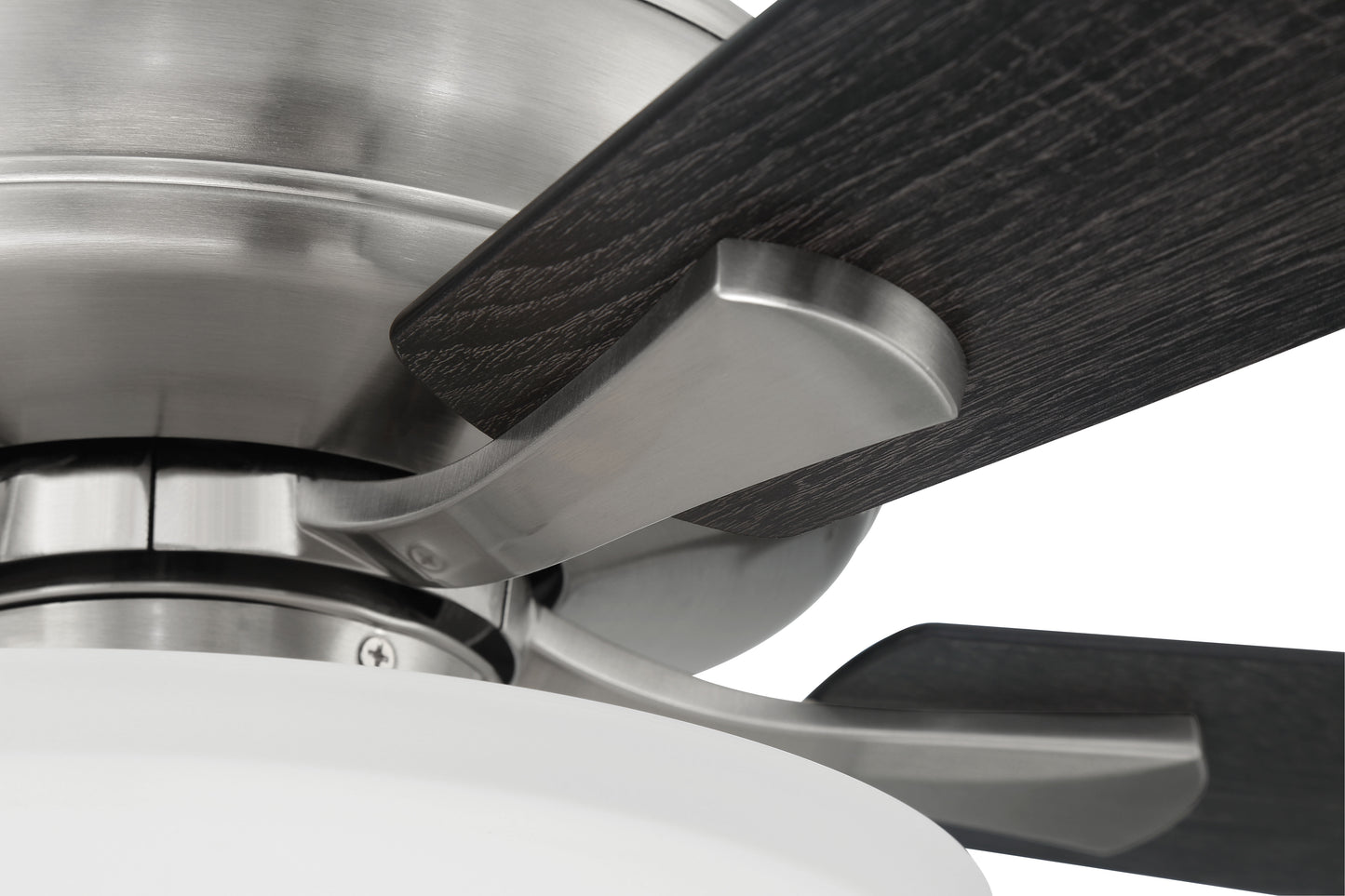 ECF111BNK5-BNGW - Eos 3 Light Bowl 52" 5 Blade Ceiling Fan with Light Kit - Brushed Nickel