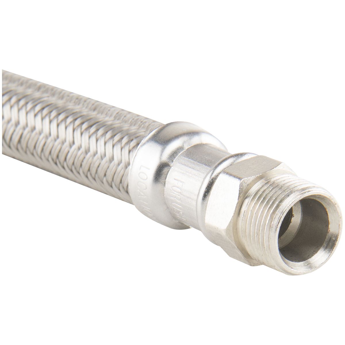 B1-20KC-F  - Braided Faucet Connector - 3/8" Comp x Comp, 20"