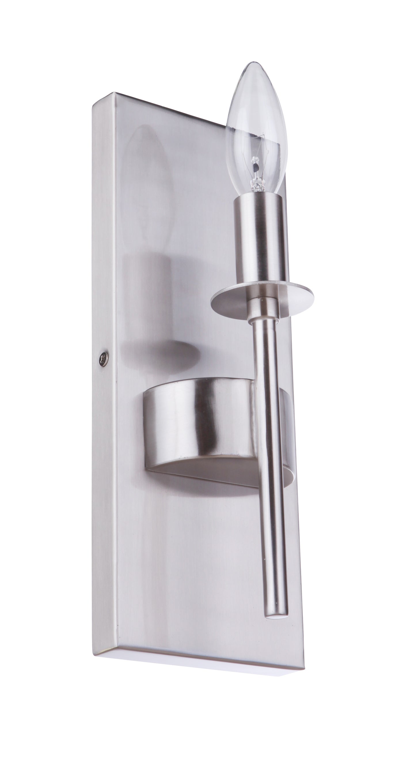 54361-BNK - Larrson 1 Light 11" High Wall Sconce - Brushed Nickel