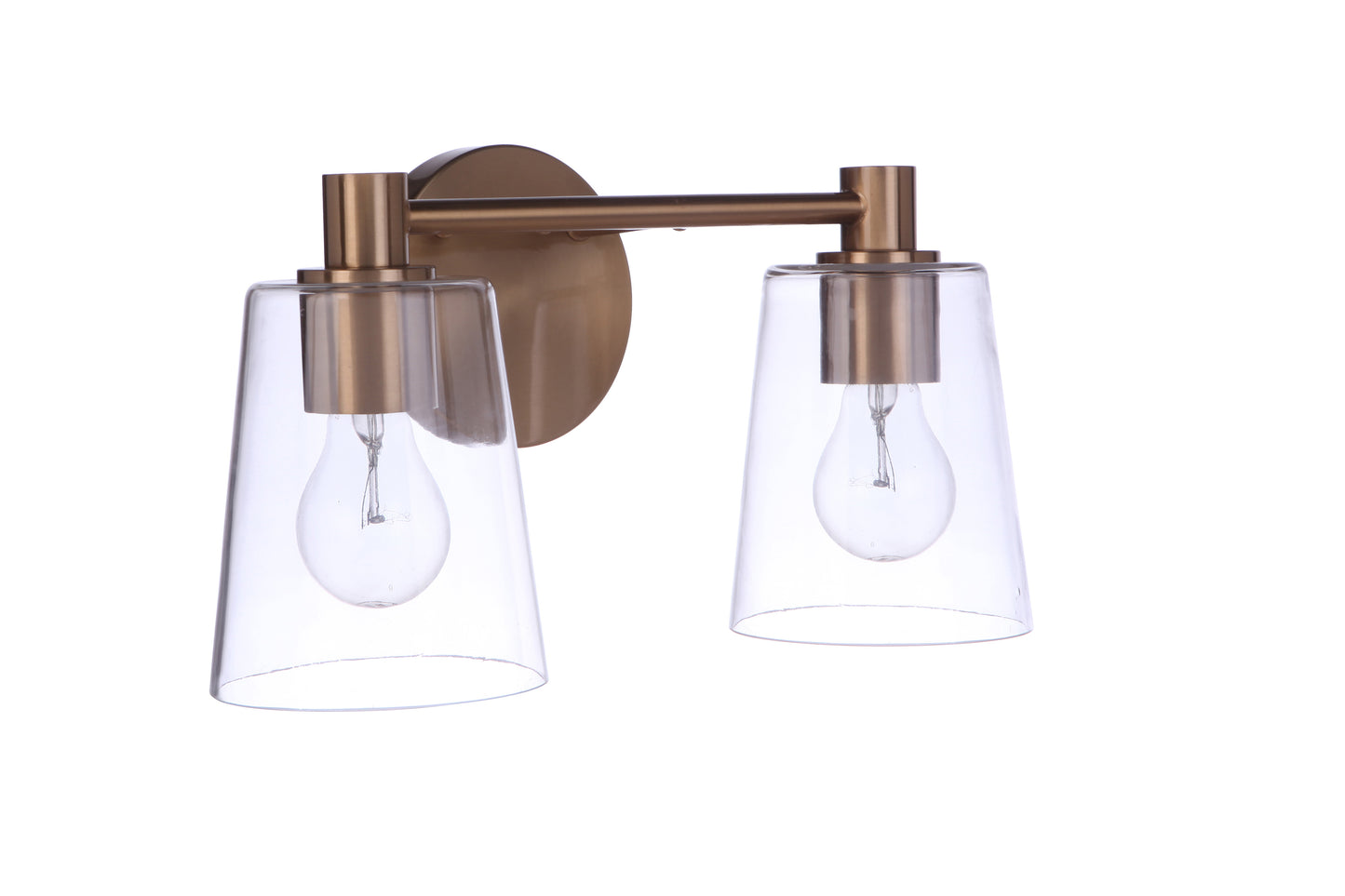 12615SB2 - Emilio 2 Light 15" Wide Vanity Light - Satin Brass
