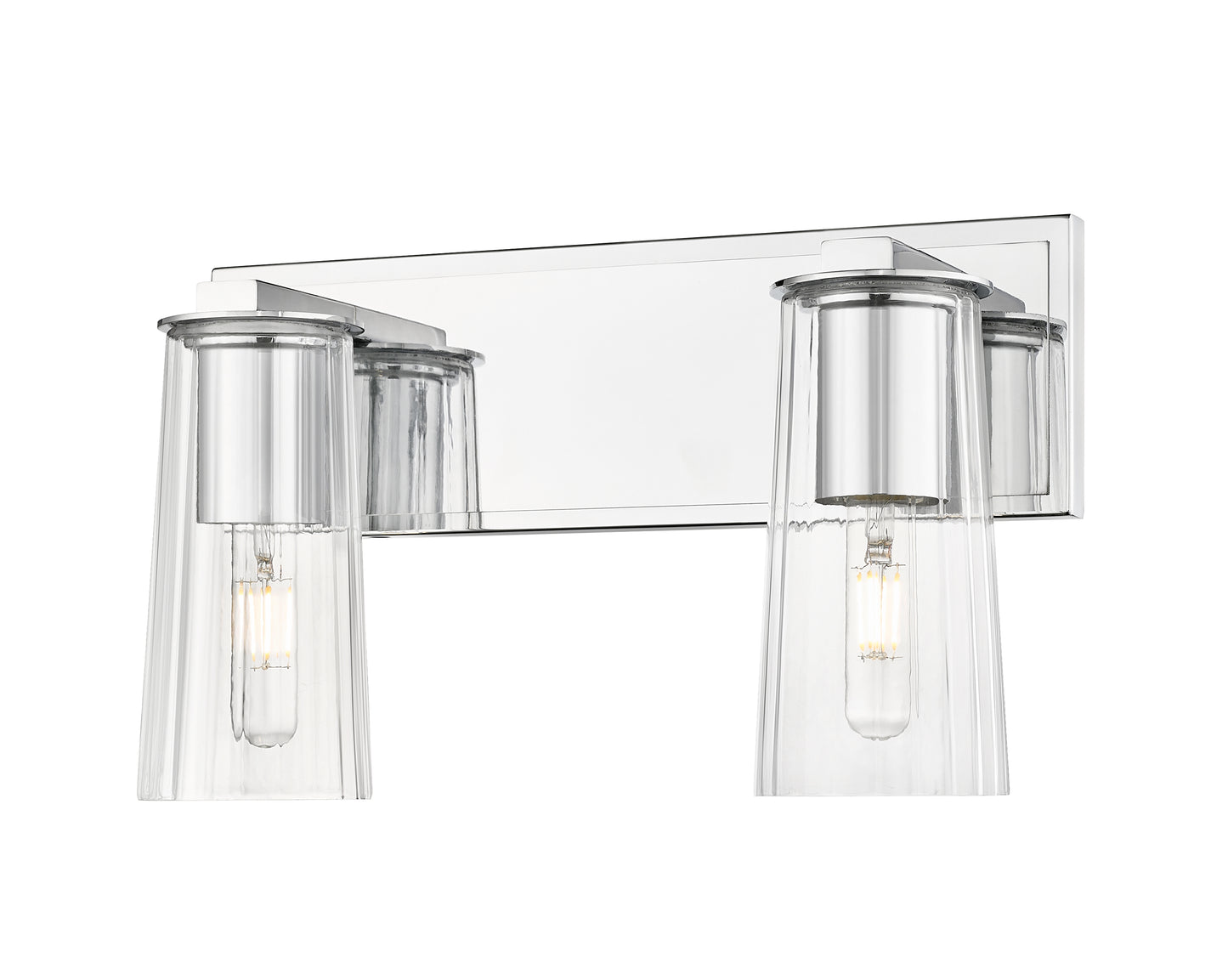 826-2V-CH - Titus 2 Light 16" Vanity - Chrome