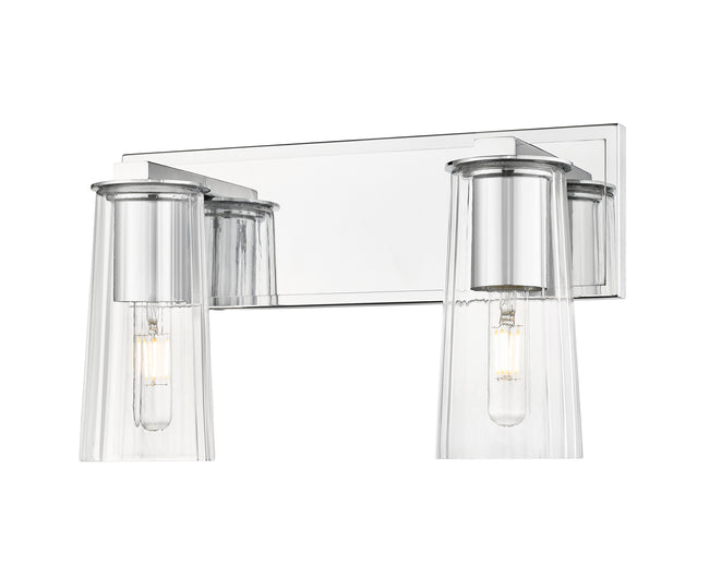 826-2V-CH - Titus 2 Light 16" Vanity - Chrome
