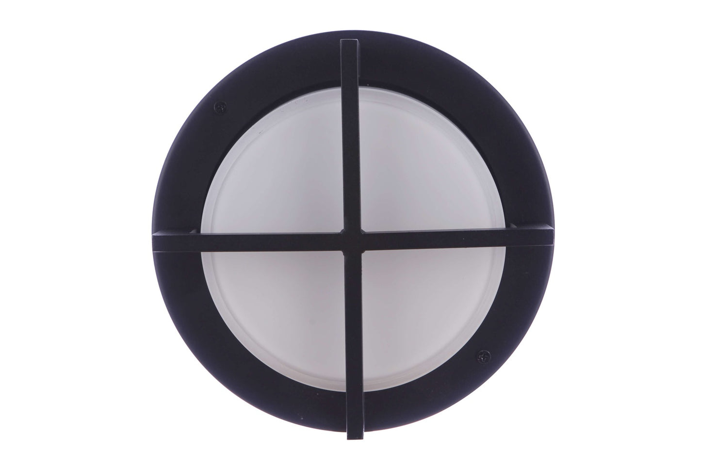 ZA5902-TB - Bulkhead Round 1 Light 3.94" High Outdoor Wall/Ceiling Mount - Textured Black