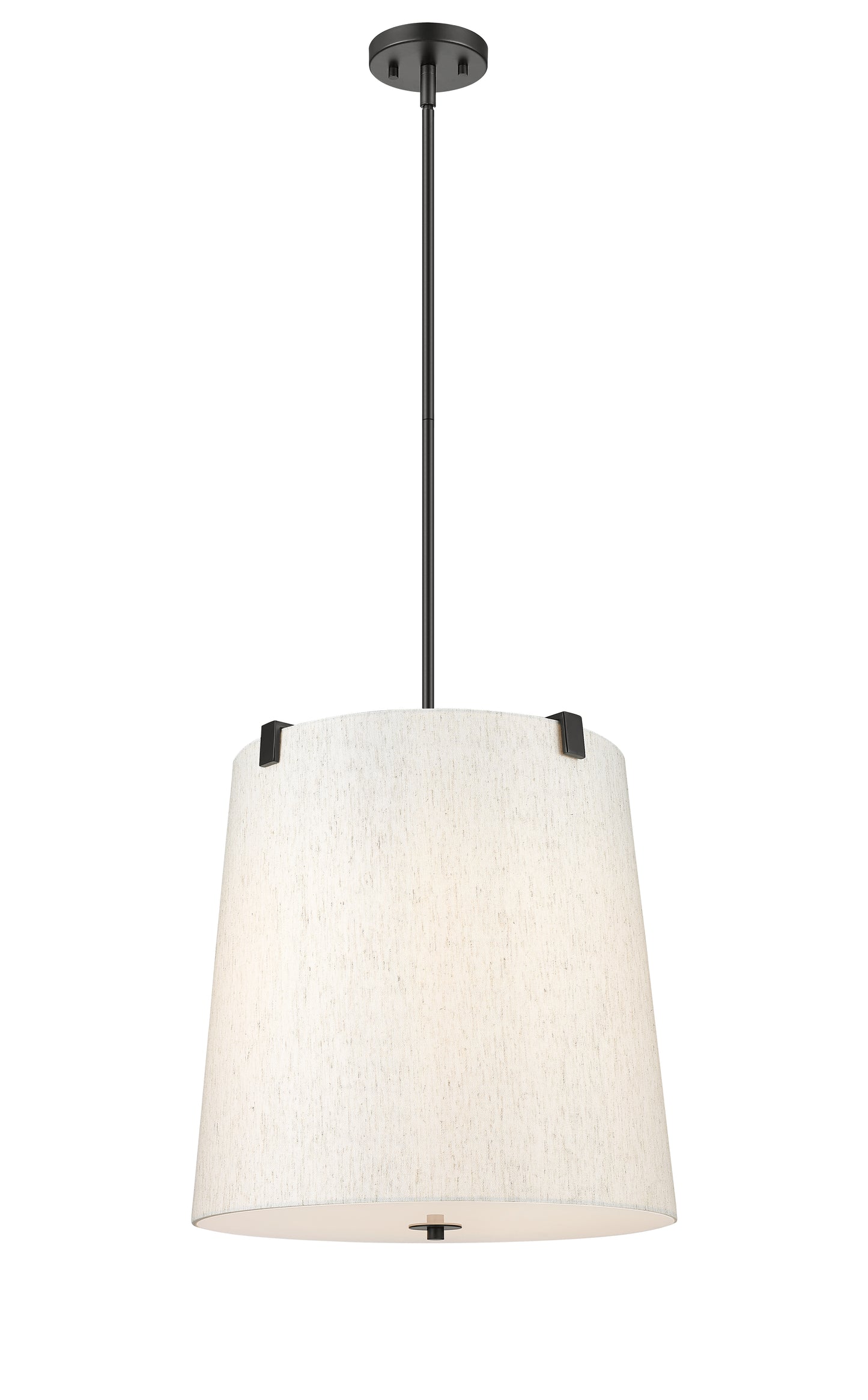 3502P18-MB - Weston 5 Light 18" Pendant - Matte Black