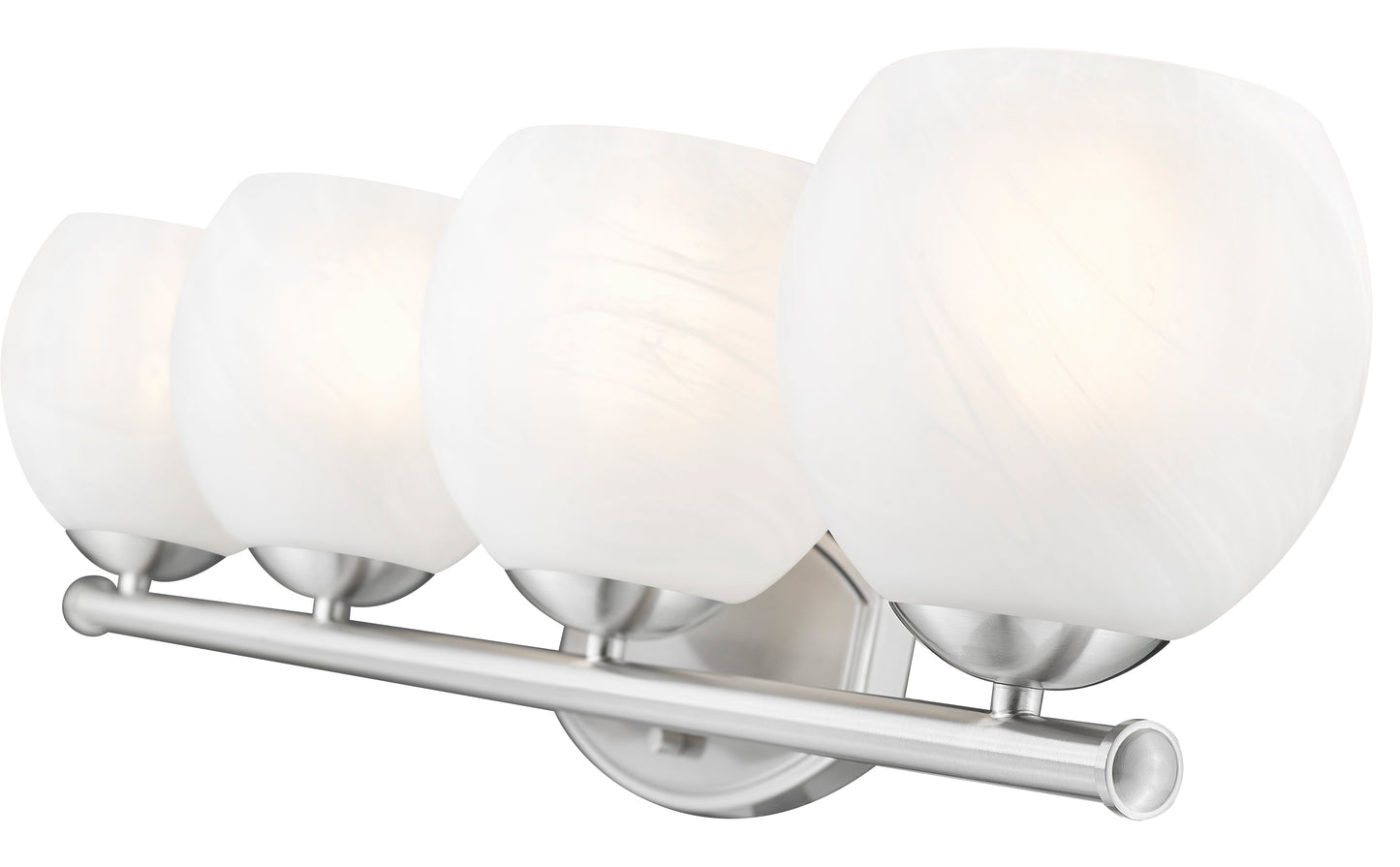 1963-4V-BN - Colette 4 Light 32" Vanity - Brushed Nickel