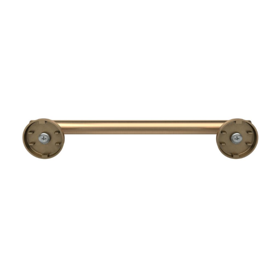 ARRONDIBBZ13 - Bathroom Kit with Tissue Roller and Towel Bar - Golden Champagne