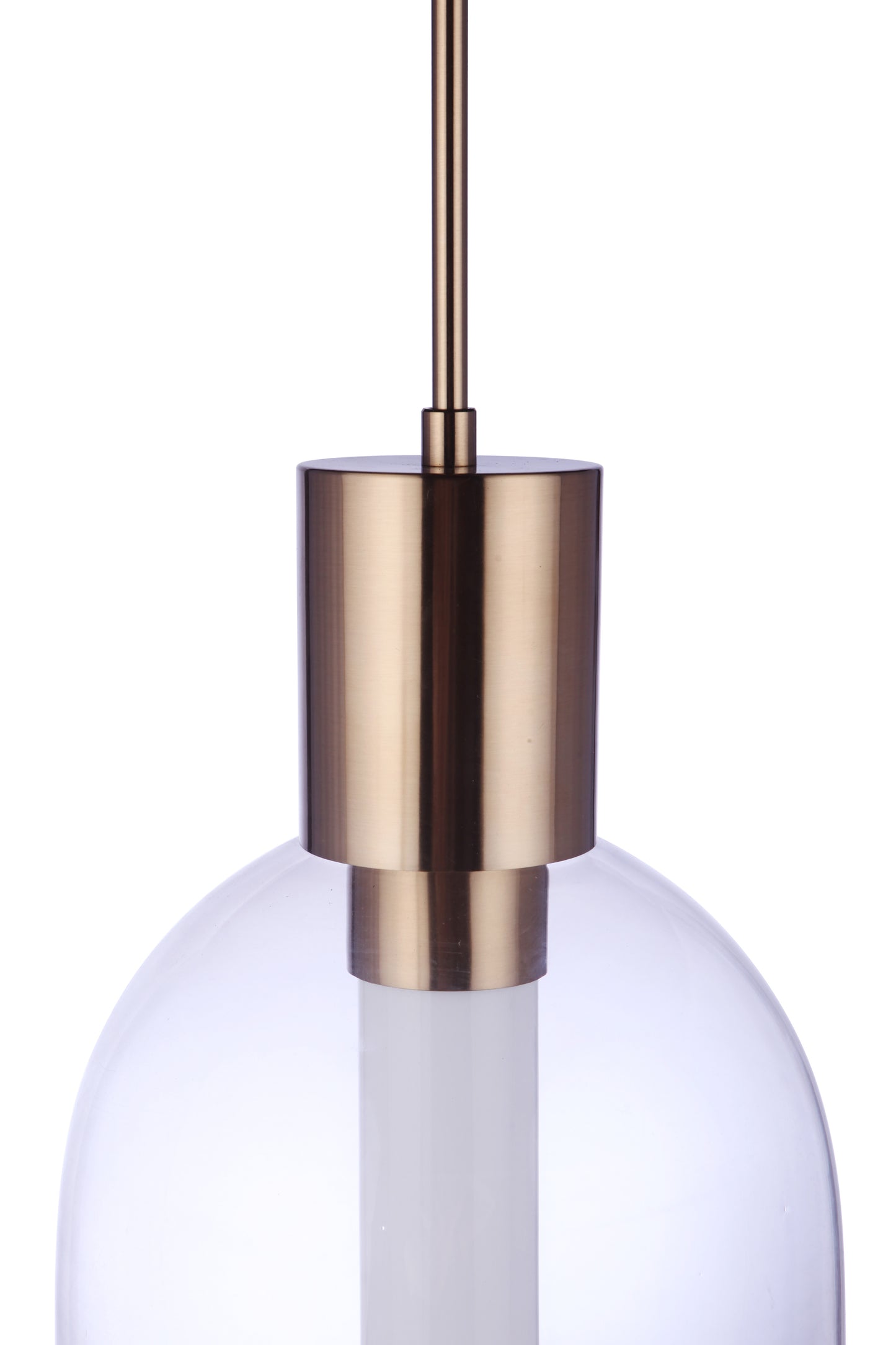 P996SB-LED - Holmes 10" Wide Pendant - Satin Brass