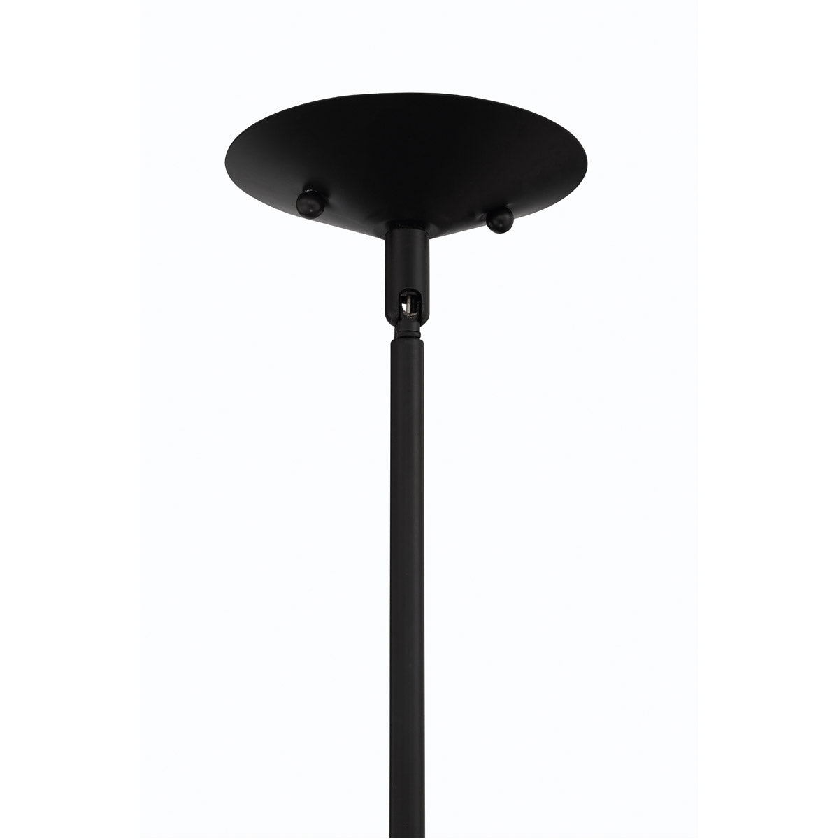 50791-FB - Orion 1 Light 6" Wide Mini Pendant - Flat Black