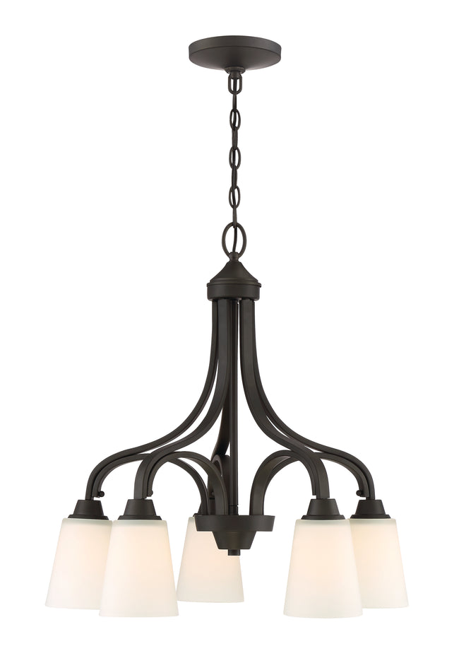 41915-ESP - Grace 5 Light 24" Wide Chandelier - Espresso