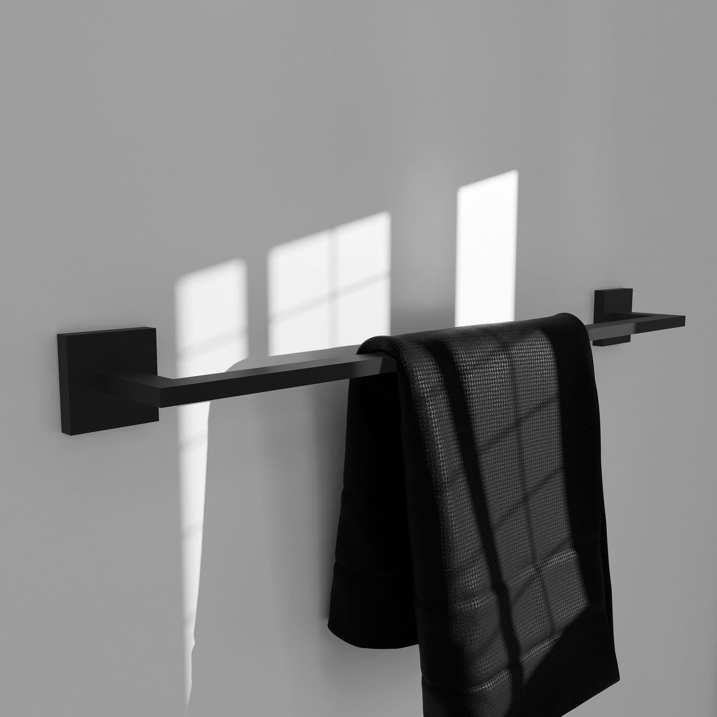 RBCN1-TR-MB - Rubicon 24" Towel Rail in Matte Black