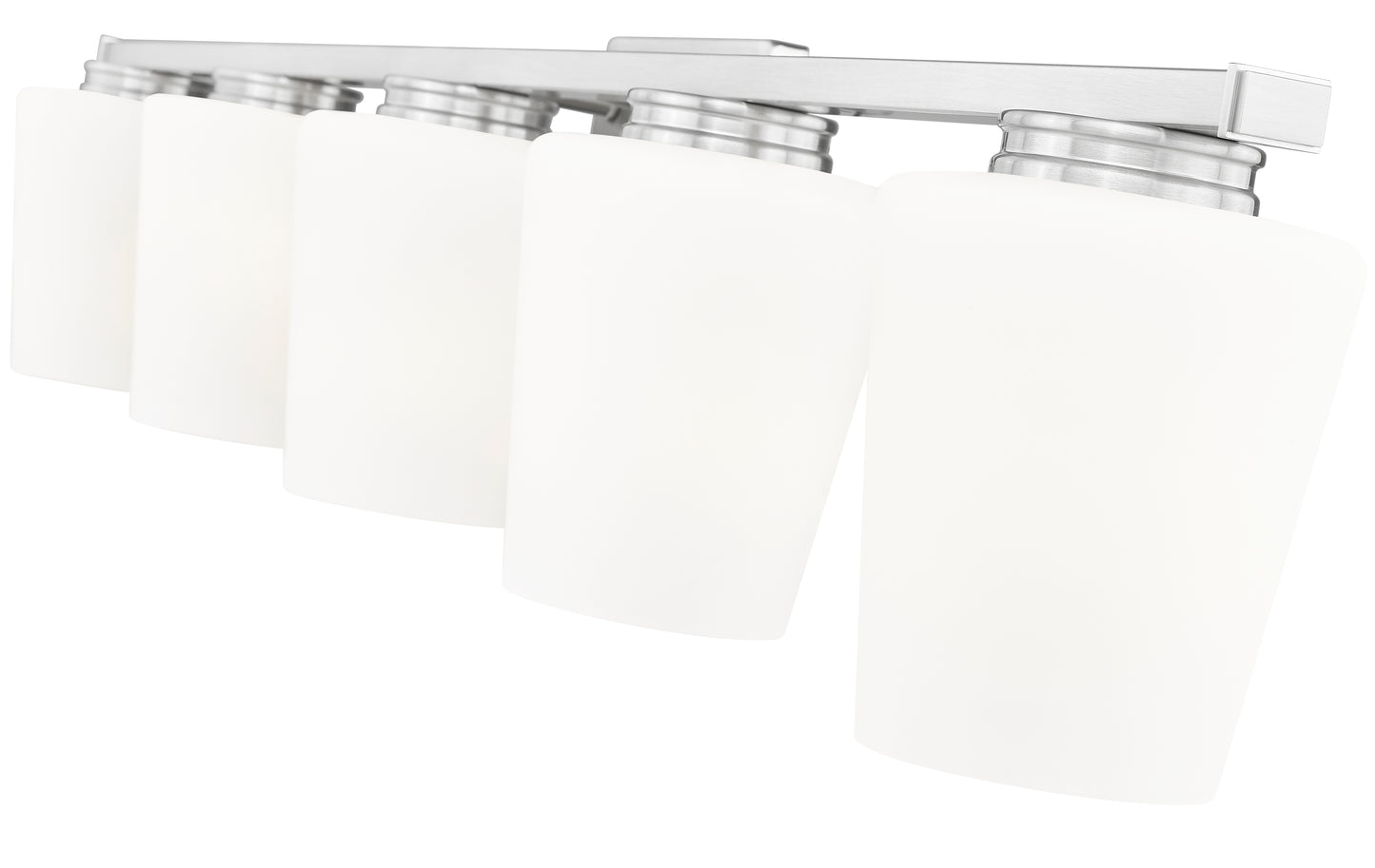 7703-5V-BN - Nextra 5 Light 42" Vanity - Brushed Nickel