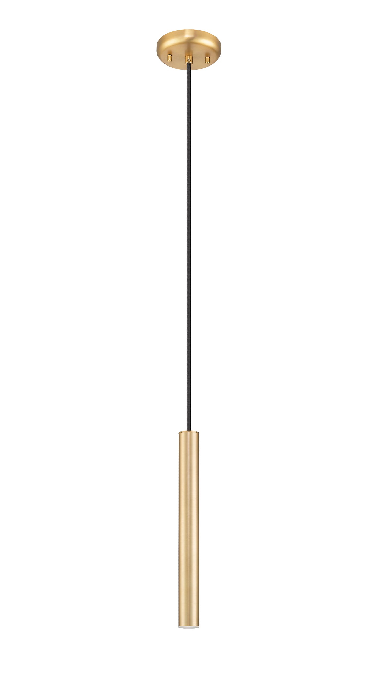 919MP12-MGLD-LED - Forest 1 Light Pendant 5" - Modern Gold