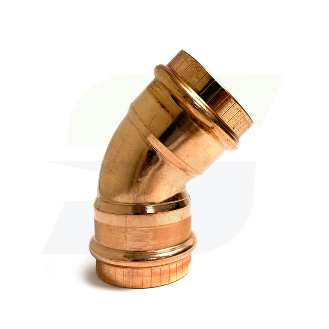 77043 - 2" Copper ProPress 45 Degree Elbow