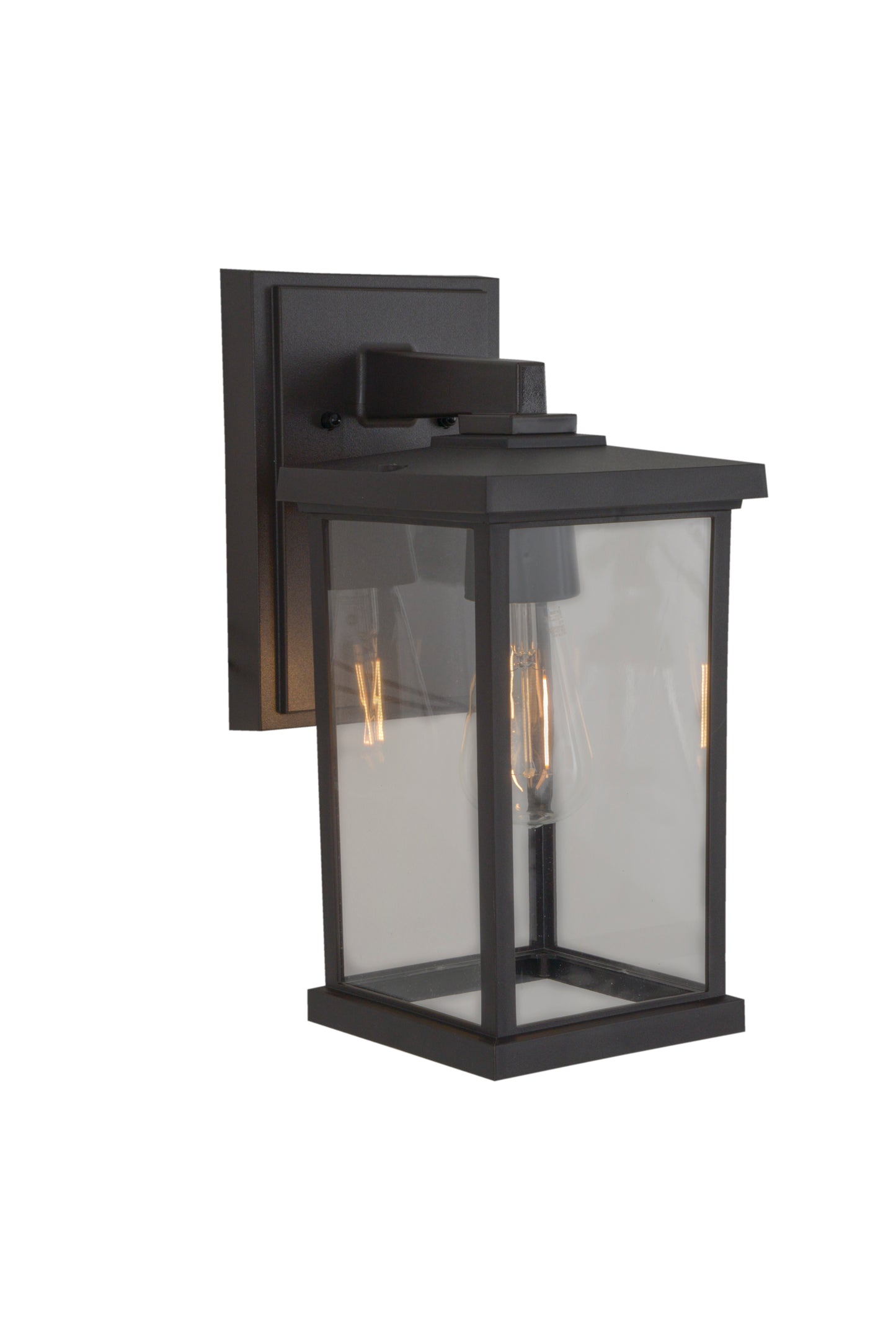 ZA2414-BZ-C - Resilience Lanterns 1 Light 14" High Outdoor Wall Lantern - Bronze