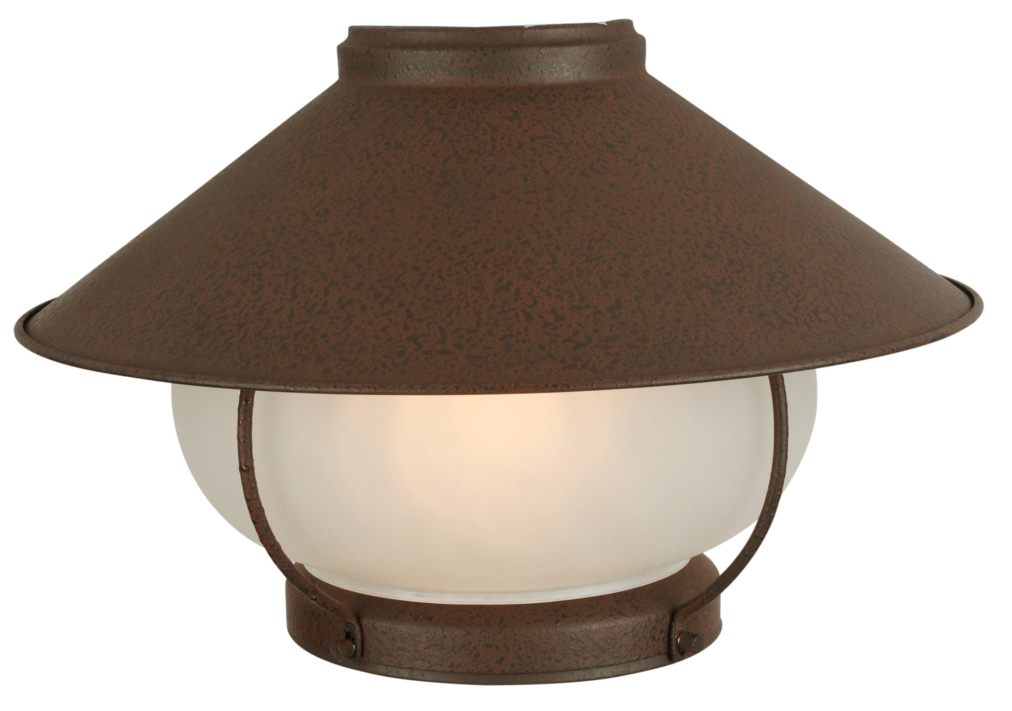 OLK13-RI-LED - Wire Cage Frost Glass w/1x9w LED- RI