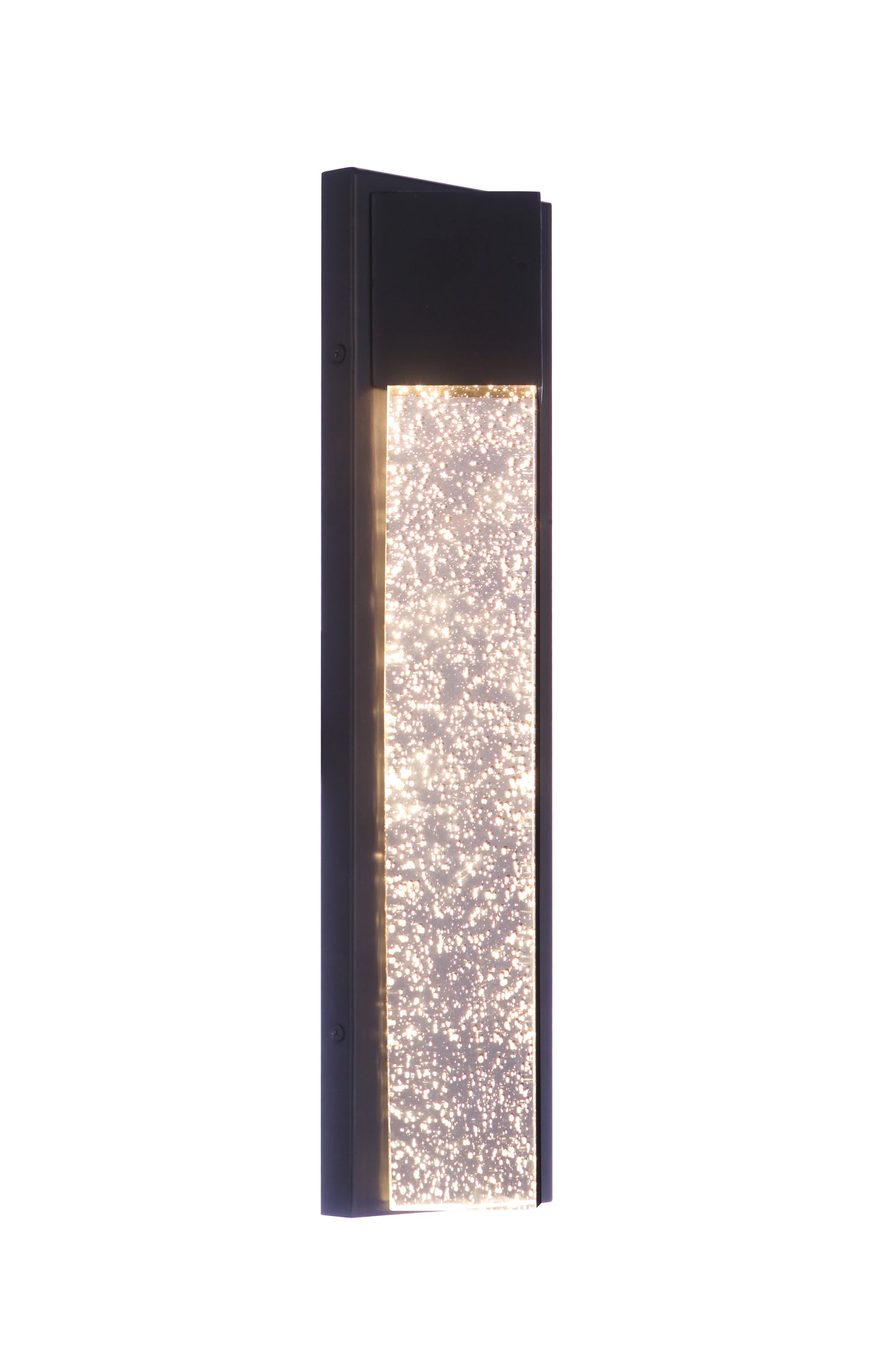 ZA6212-MN-LED - Tony 17" High Outdoor Pocket Sconce - Midnight