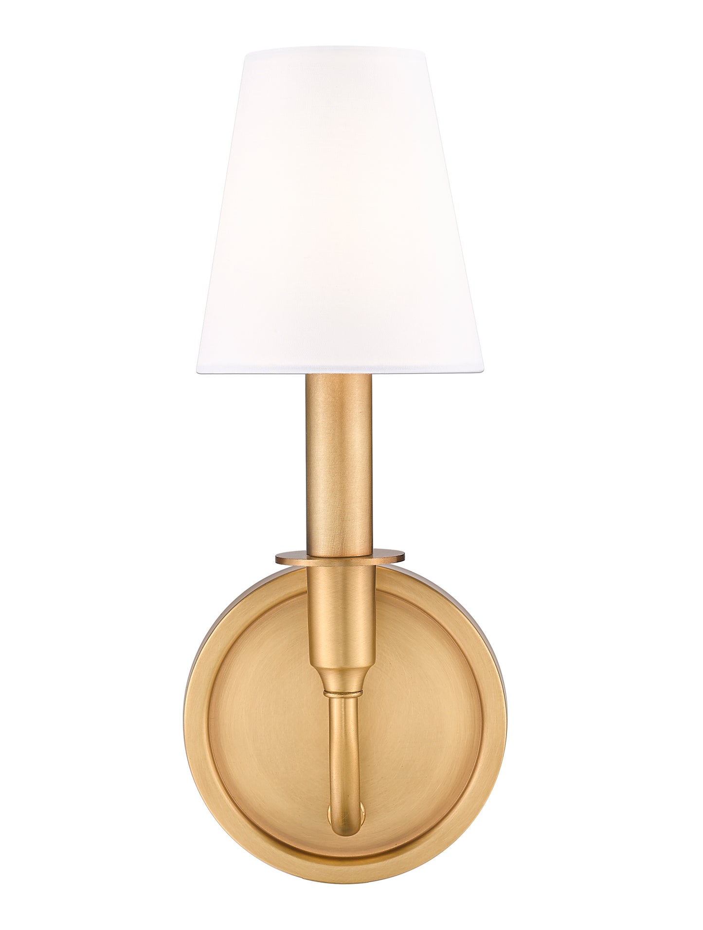 3049-1S-RB - Tova 1 Light Wall 13" Sconce - Rubbed Brass