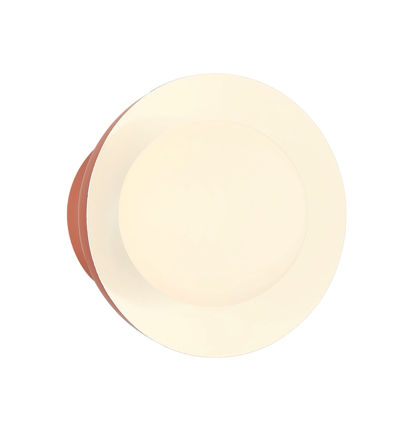 59161-BCY - Ventura Dome 1 Light 7.63" High Wall Sconce - Baked Clay