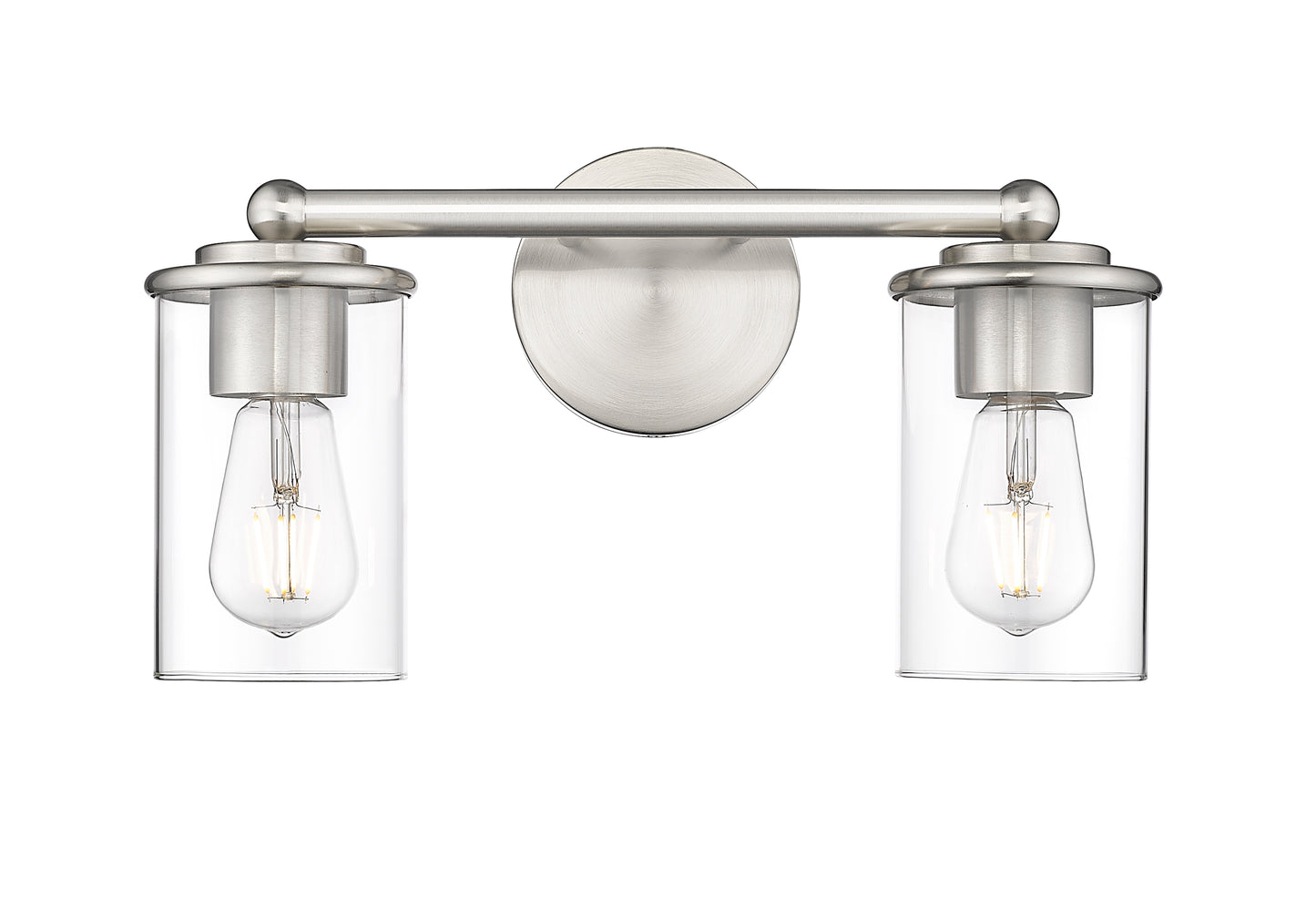 742-2V-BN - Thayer 2 Light 16" Vanity - Brushed Nickel