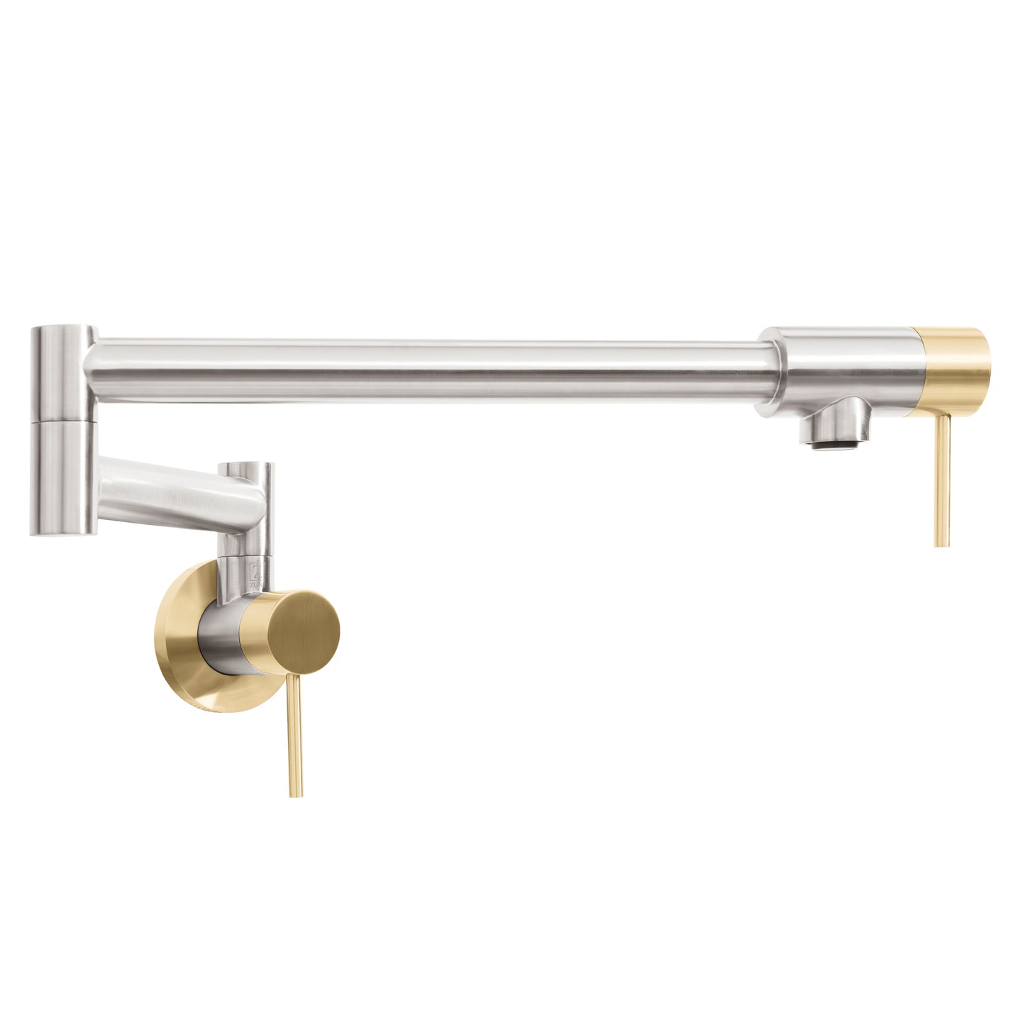 GEM-FPF-ZBNCB - Autograph Edition Gemini Pot Filler in Brushed Nickel and Champagne Bronze