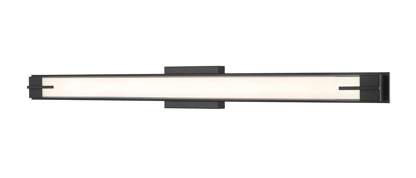 4100-43W-MB-LED - Chase 1 Light 43" Vanity - Matte Black