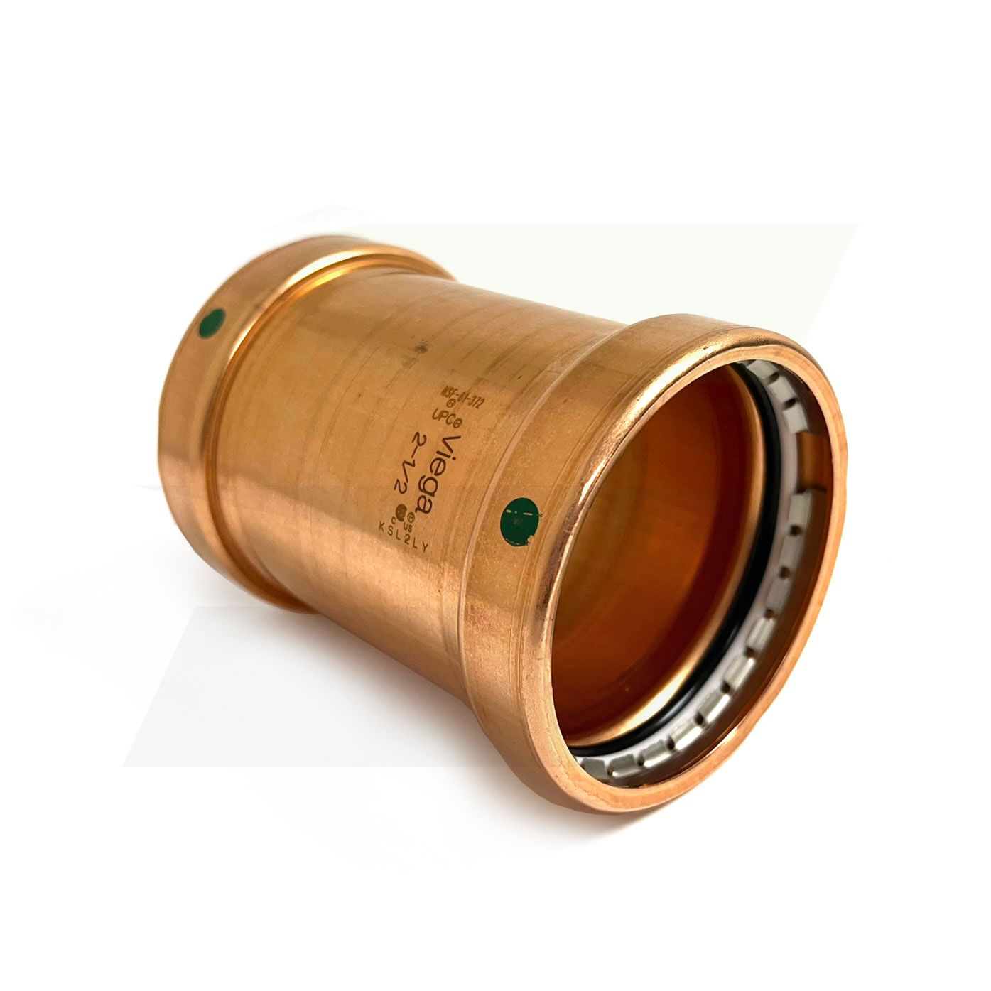 20743 - 2-1/2" ProPress XL-C Copper Coupling - No Stop (Lead Free)