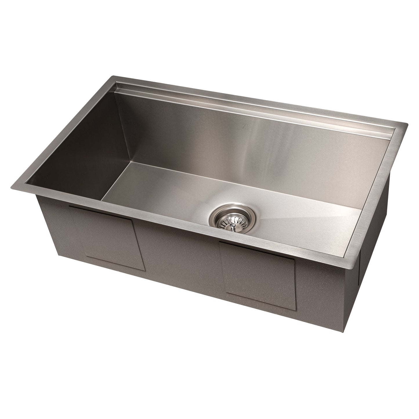 SLS-30 - 30" Garmisch Undermount Single Bowl Stainless Steel Kitchen Sink with Bottom Grid and Accessories