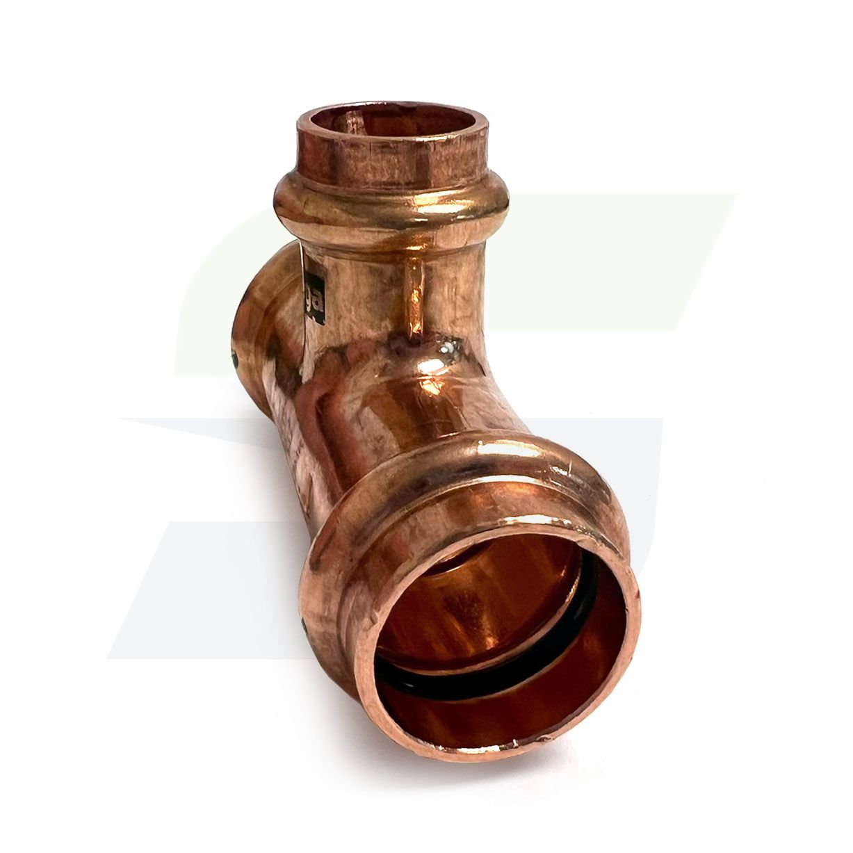 77402 - 3/4" x 3/4" x 1/2" ProPress Copper Tee