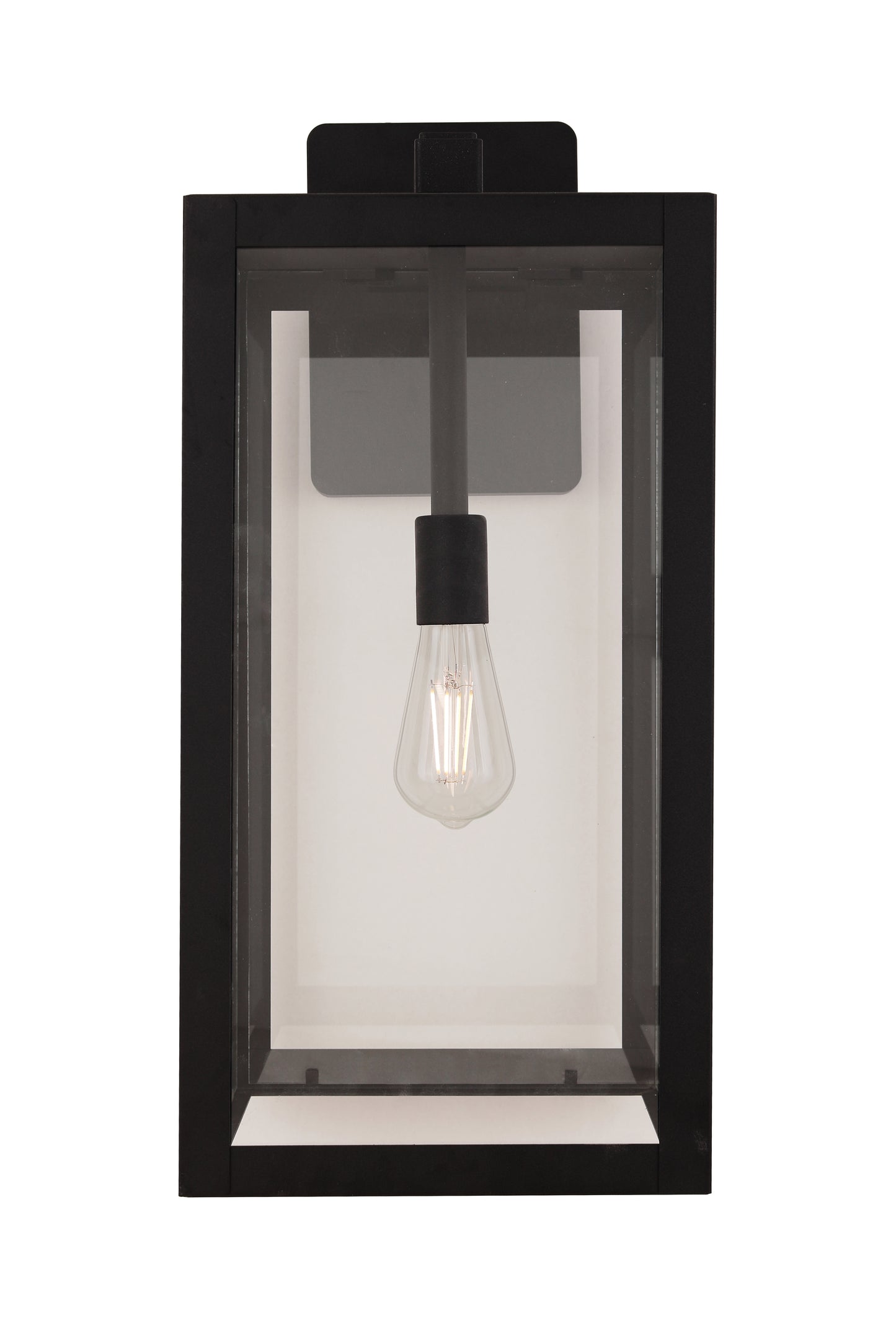 ZA7134-TB - Harris 1 Light 22" High Outdoor Wall Lantern - Textured Black