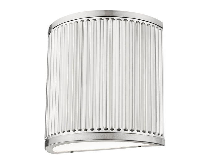 1013S-BN-LED - Stari 1 Light Wall 8" Sconce - Brushed Nickel