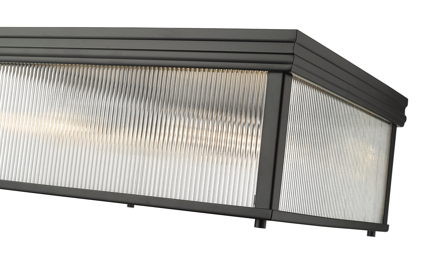 7504FS18-MB - Carnaby 4 Light Flush 18" Mount - Matte Black
