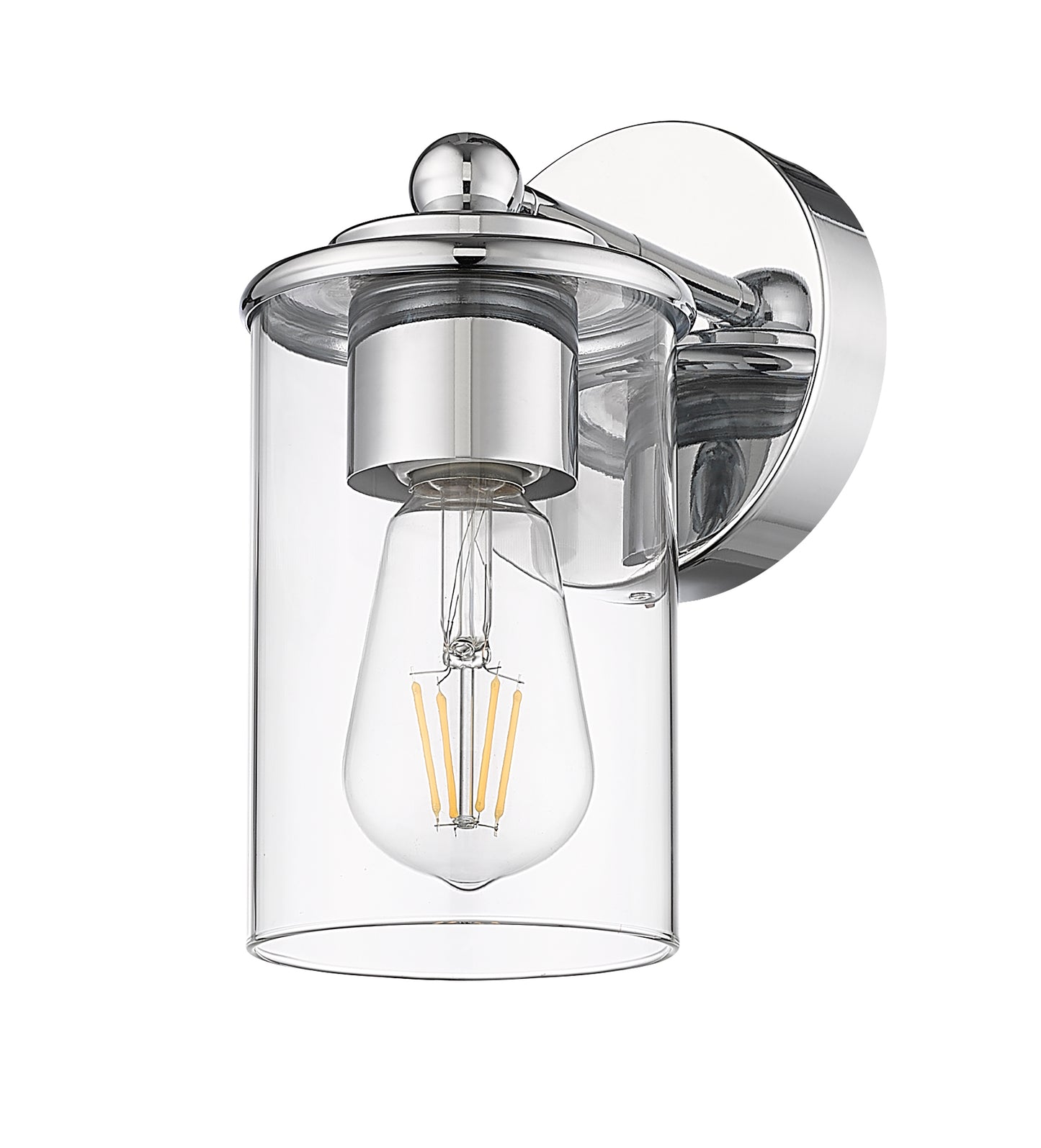 742-1S-CH - Thayer 1 Light Wall 9" Sconce - Chrome
