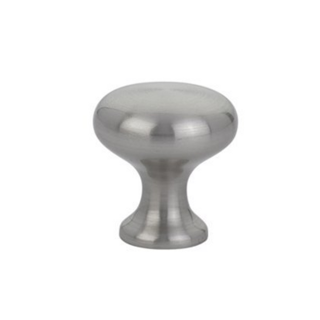 86013US15 - Providence 1" Mushroom Cabinet Knob - Traditional Collection - Satin Nickel