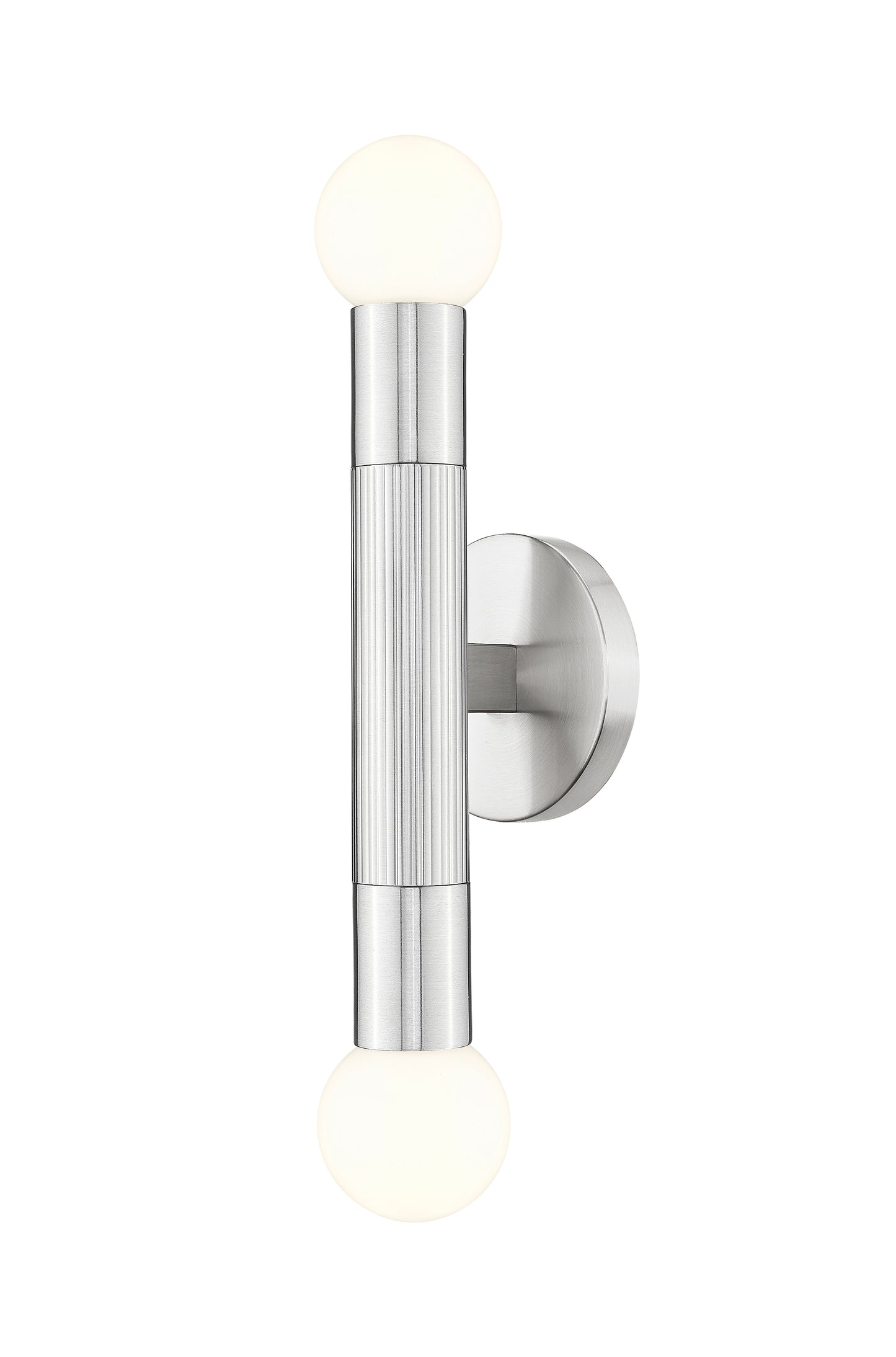 1956-2S-BN - Stari 2 Light Wall 12" Sconce - Brushed Nickel