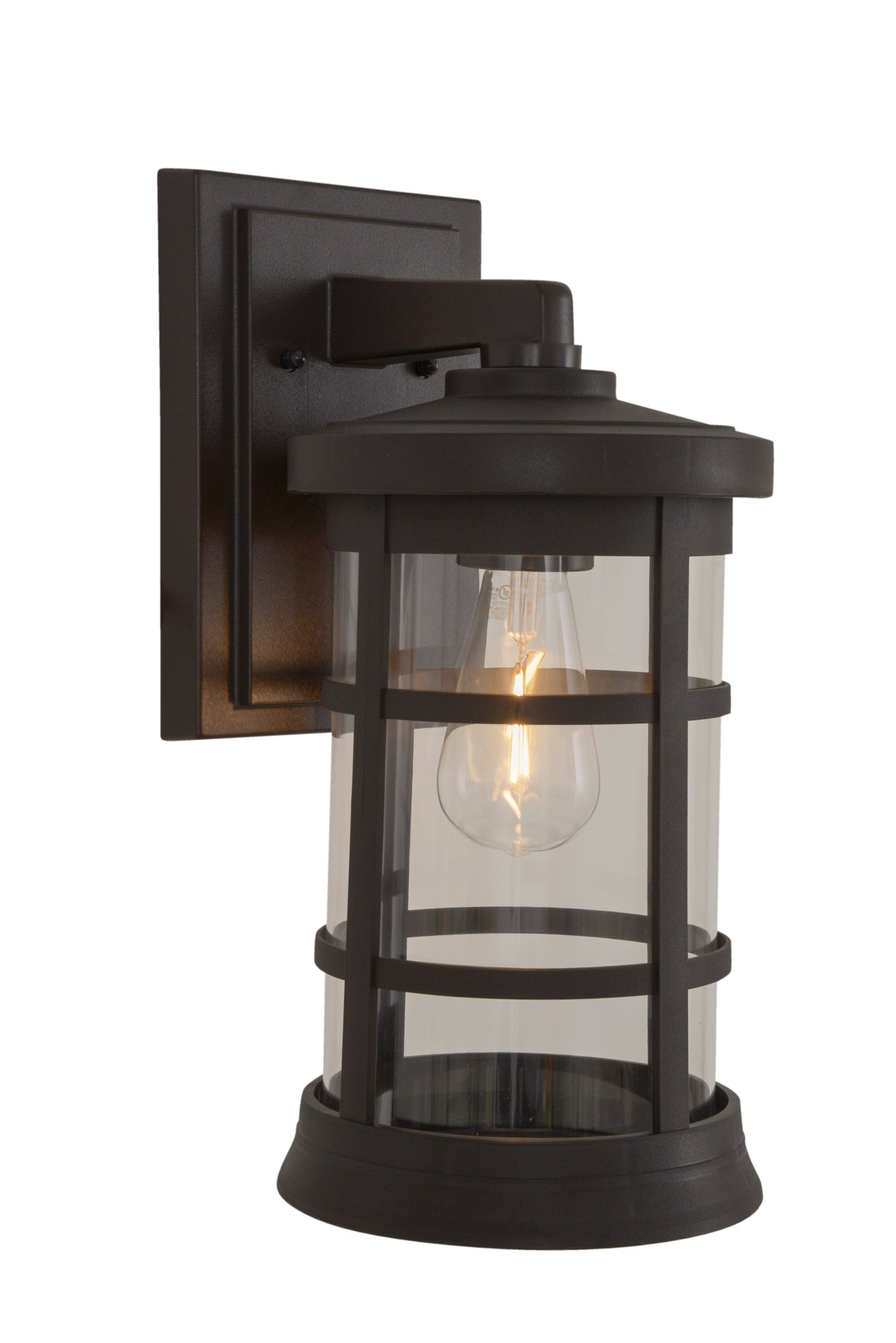 ZA2314-BZ-C - Resilience Lanterns 1 Light 15" High Outdoor Wall Lantern - Bronze