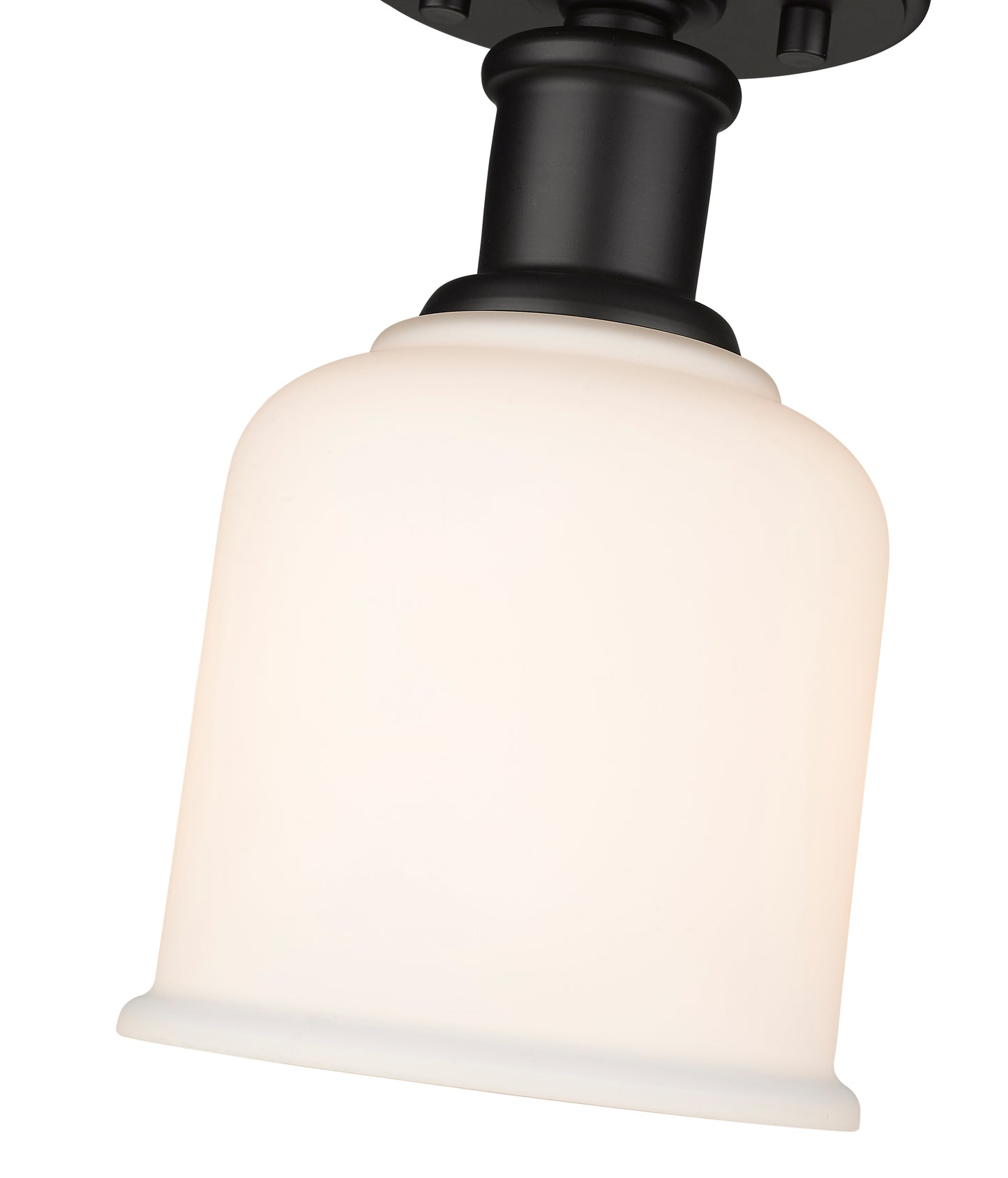 733F1-MB - Bryant 1 Light Flush 6" Mount - Matte Black